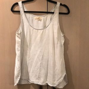 Light Wash Denim Tank